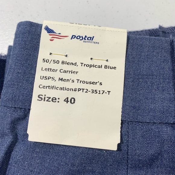 NEW USPS Uniform Pants Trousers USA MADE 20 22 29 30 40 46 48 52 54 - Picture 6 of 16